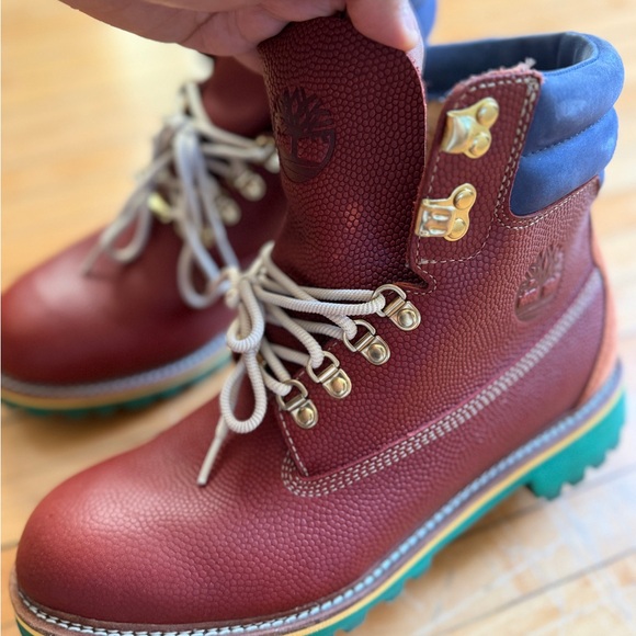 Timberland x Just Don Football 6 Inch Premium Waterproof Boots Men’s Sz. 10 - Picture 9 of 11
